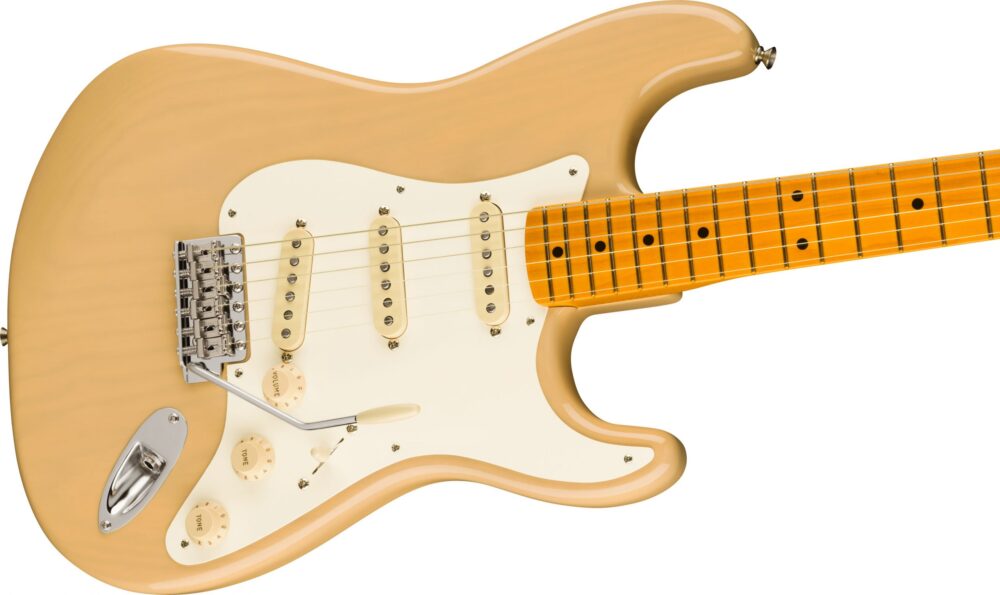 Fender American Vintage II 1957 Stratocaster Maple Fingerboard Vintage Blonde - Image 3
