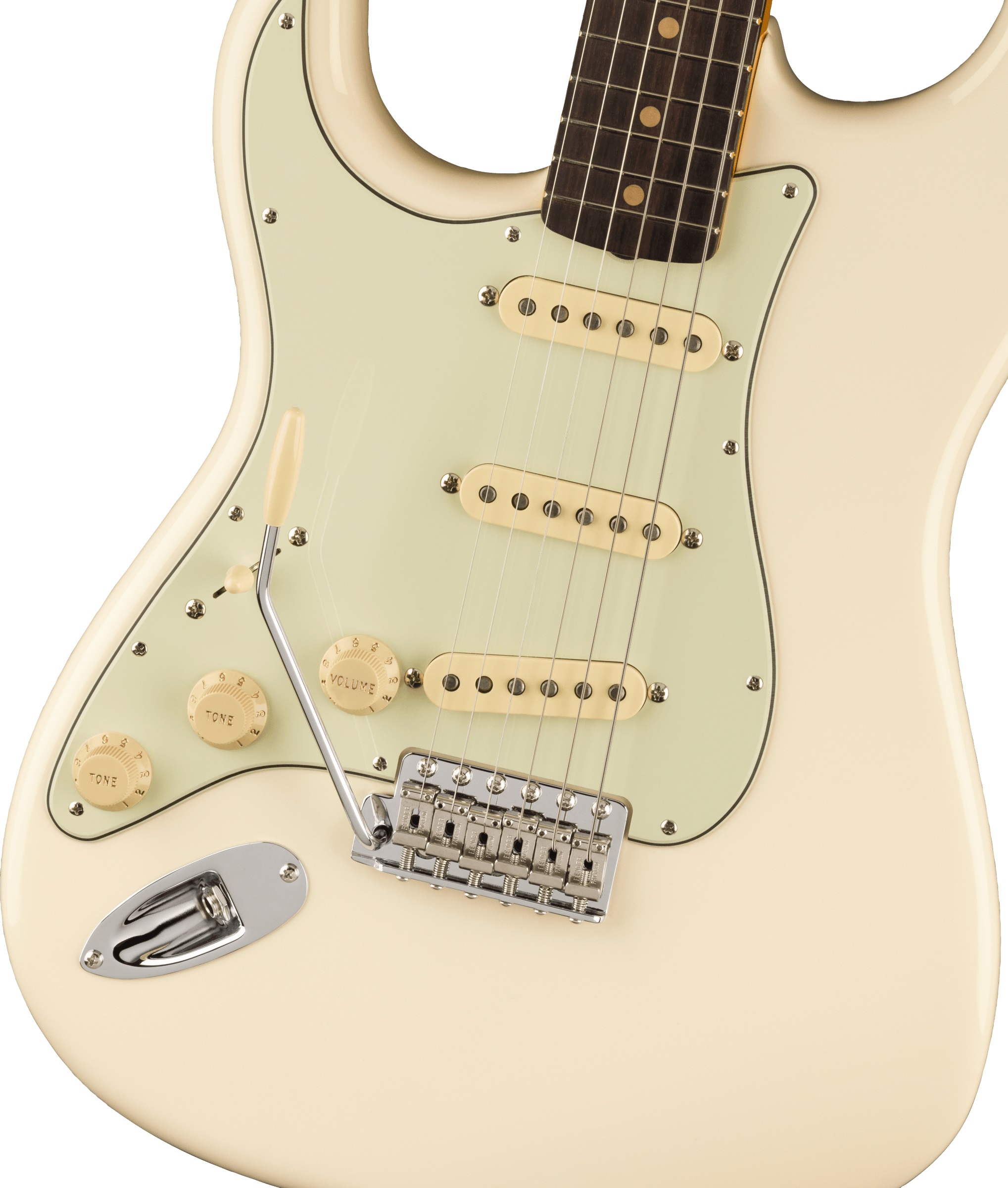 Fender American Vintage II 1961 Stratocaster Left-Hand Olympic White ...