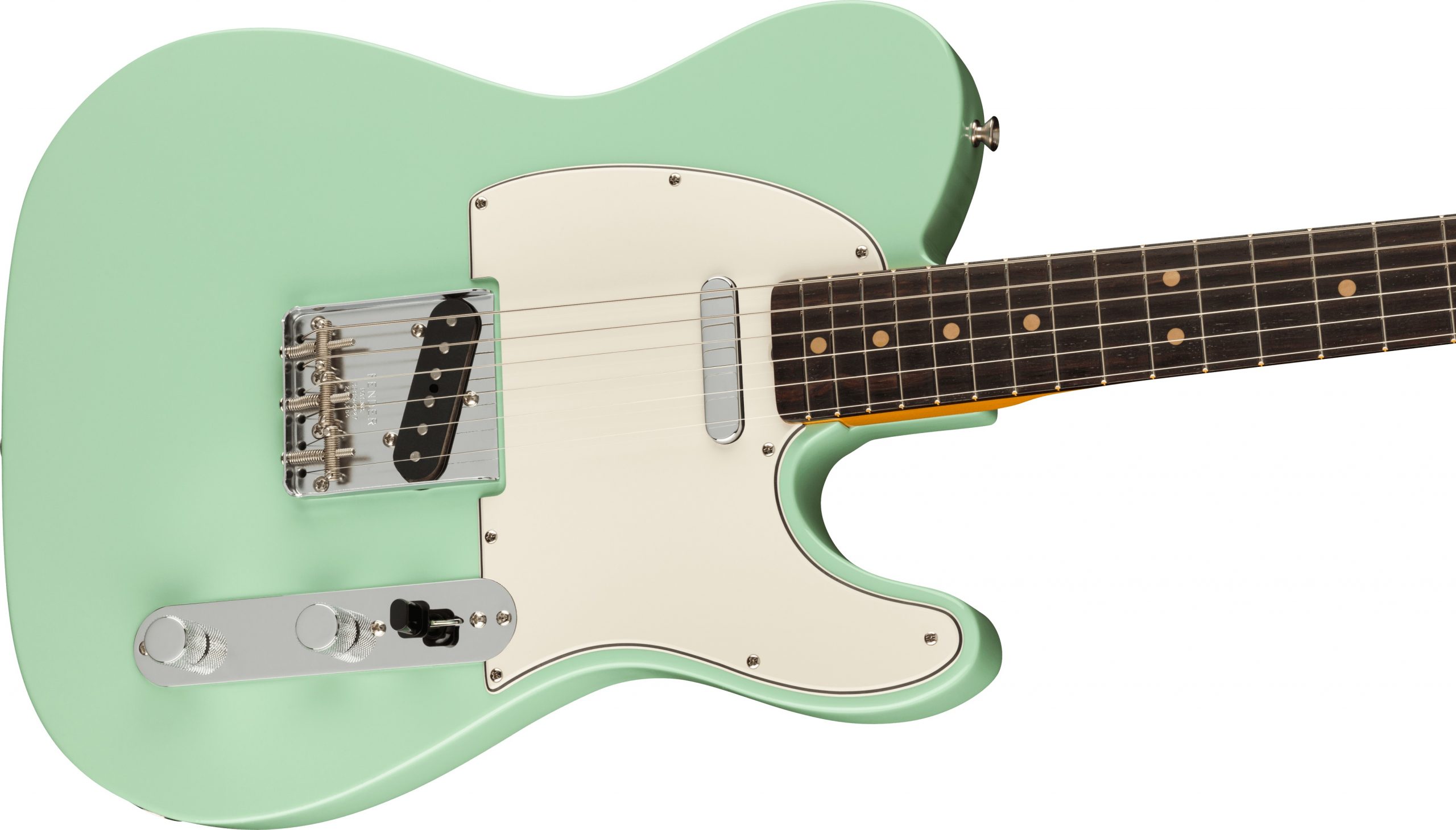 Fender American Vintage II 1963 Telecaster Rosewood Fingerboard Surf Green - Image 3