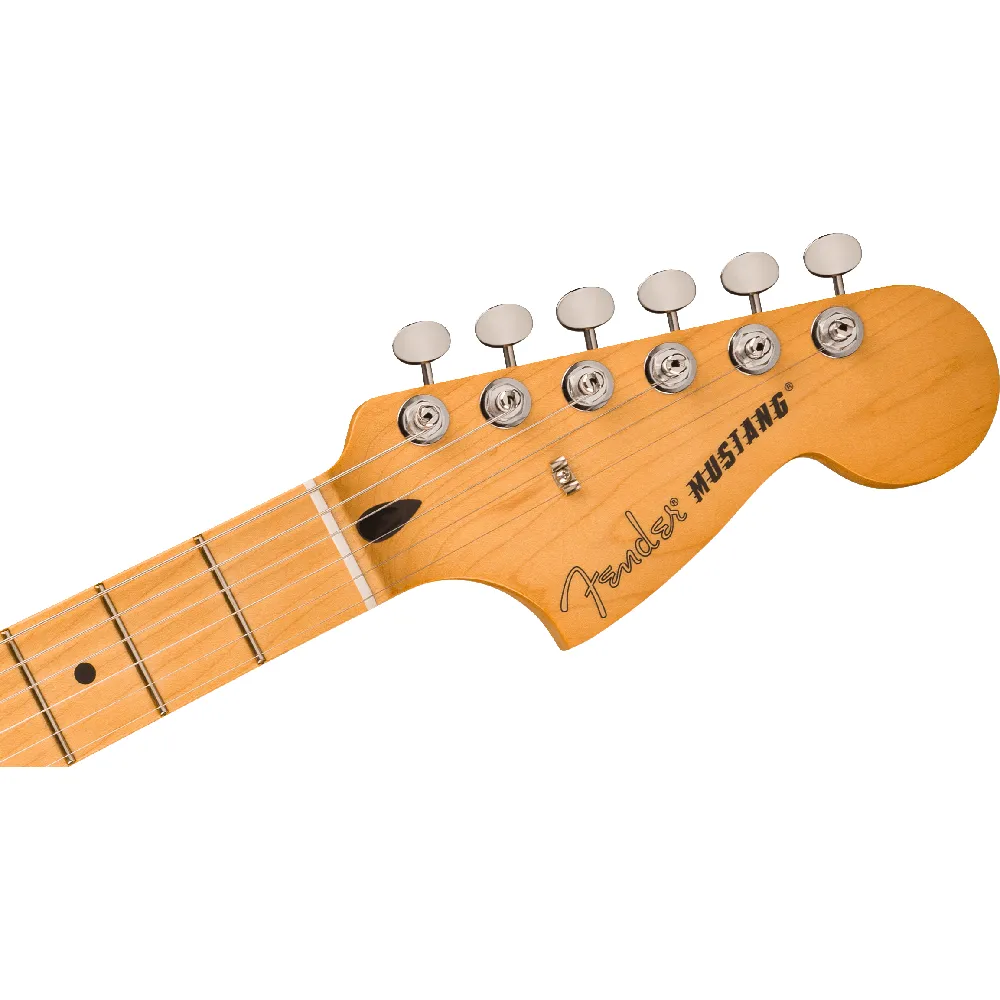 Fender Player II Mustang Maple Fingerboard Hialeah Yellow - Image 5