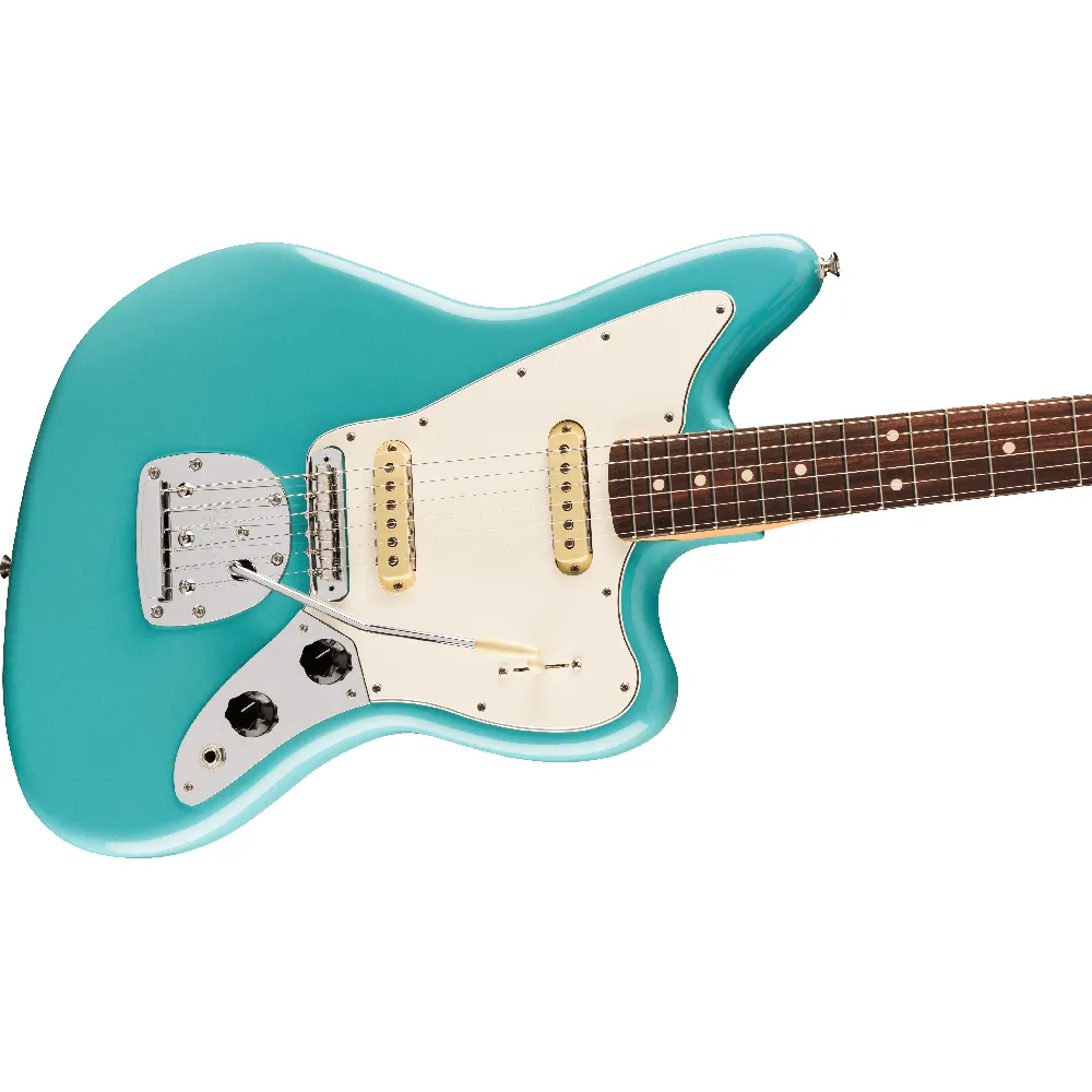 Fender Player II Jaguar Rosewood Fingerboard Aquatone Blue - Image 4