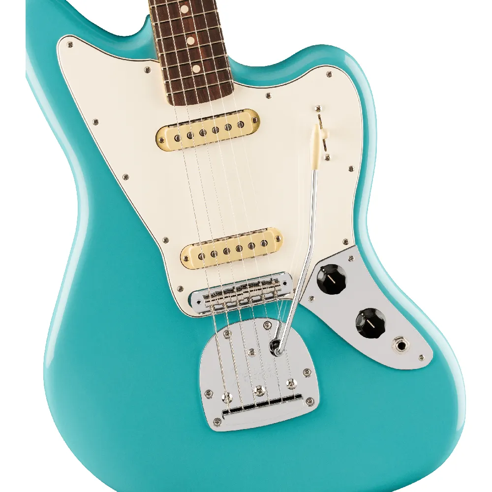 Fender Player II Jaguar Rosewood Fingerboard Aquatone Blue - Image 3