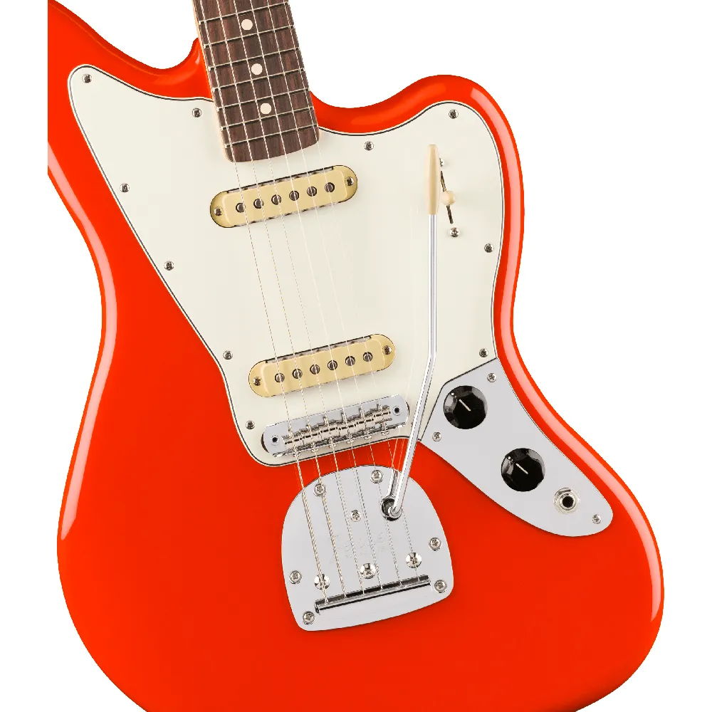 Fender Player II Jaguar Rosewood Fingerboard Coral Red - Image 3