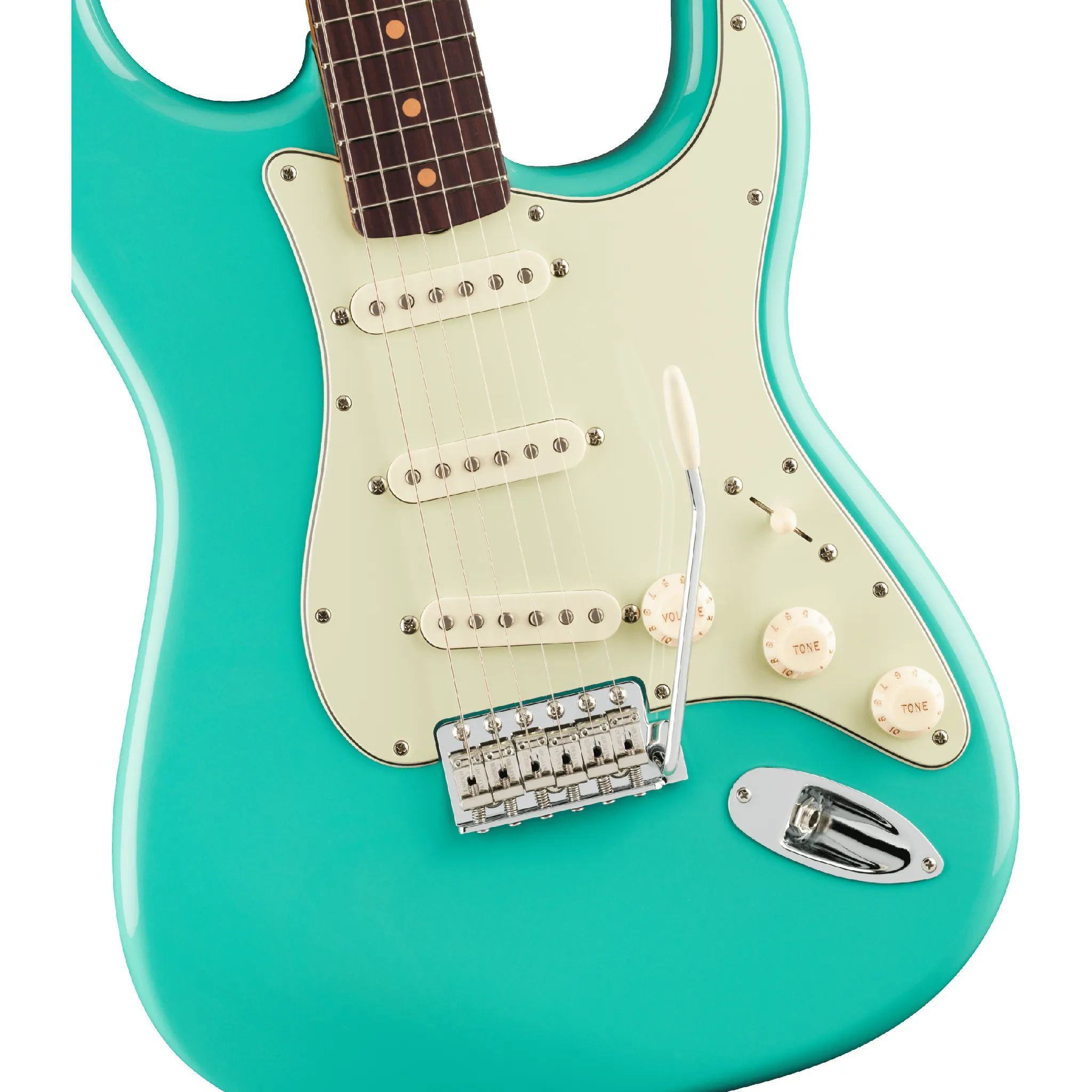 Fender Vintera III Early 60s Stratocaster Rosewood Fingerboard - Seafoam Green - Image 3