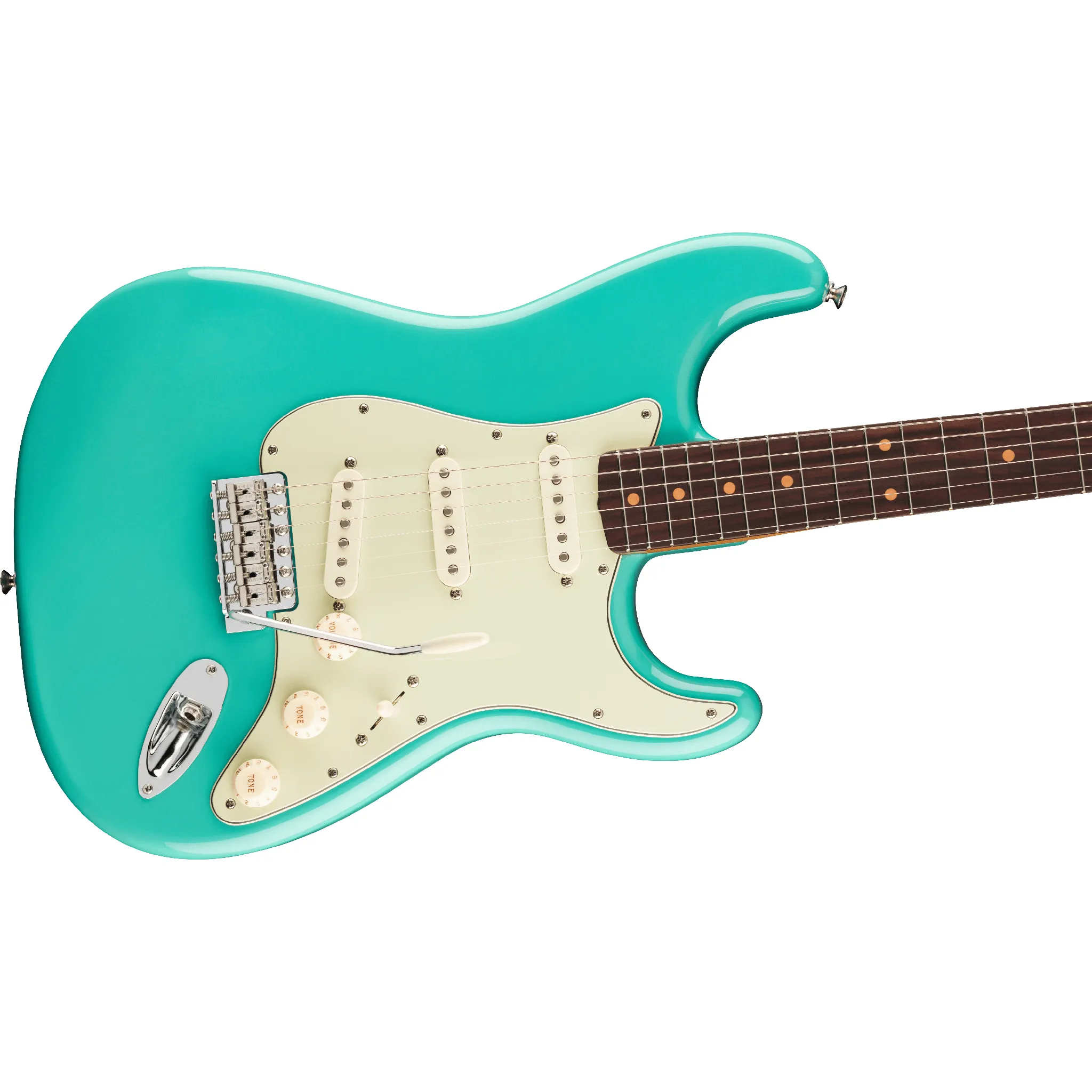 Fender Vintera III Early 60s Stratocaster Rosewood Fingerboard - Seafoam Green - Image 4