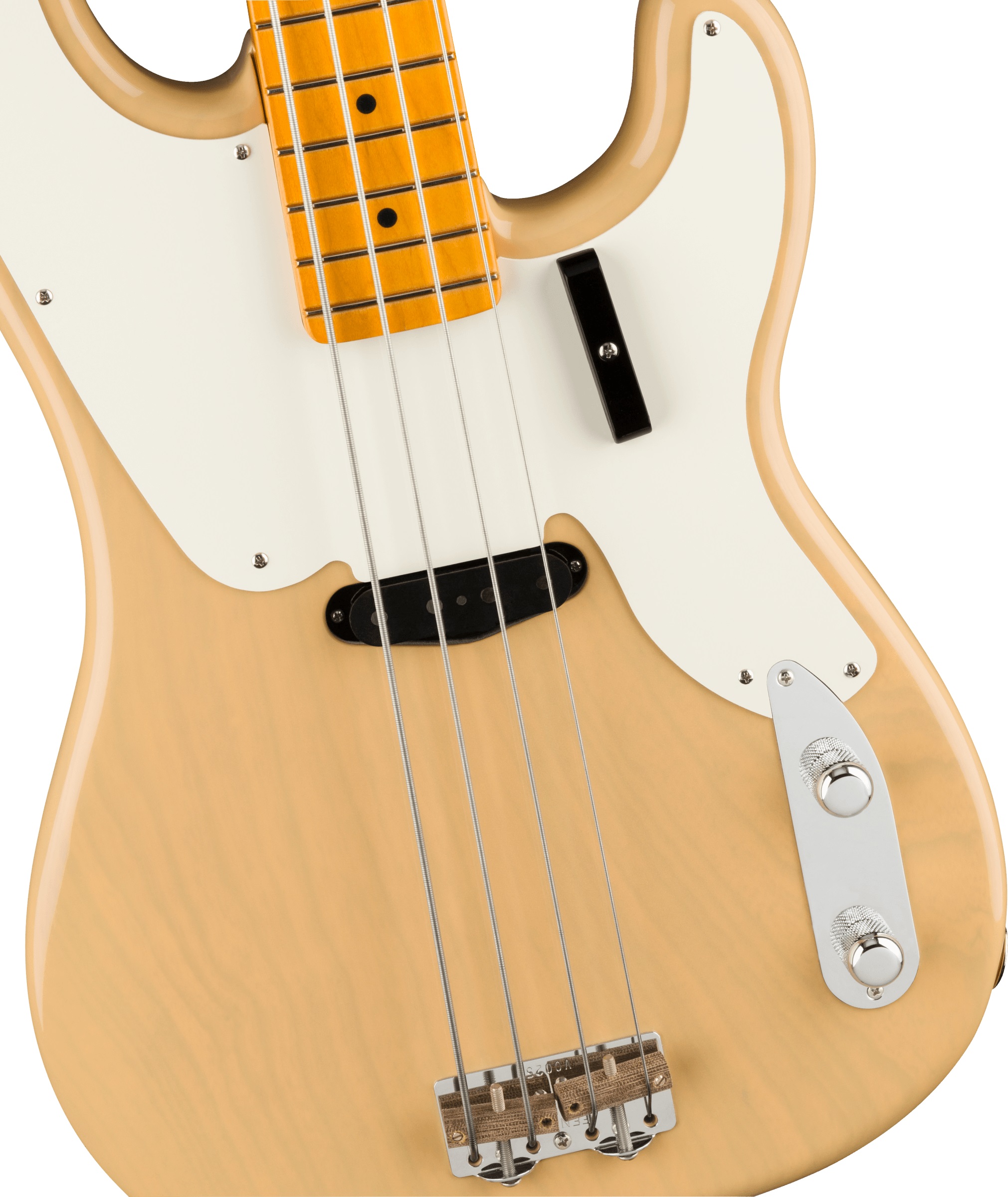 Fender American Vintage II 1954 Precision Bass Maple Fingerboard Vintage Blonde - Image 4