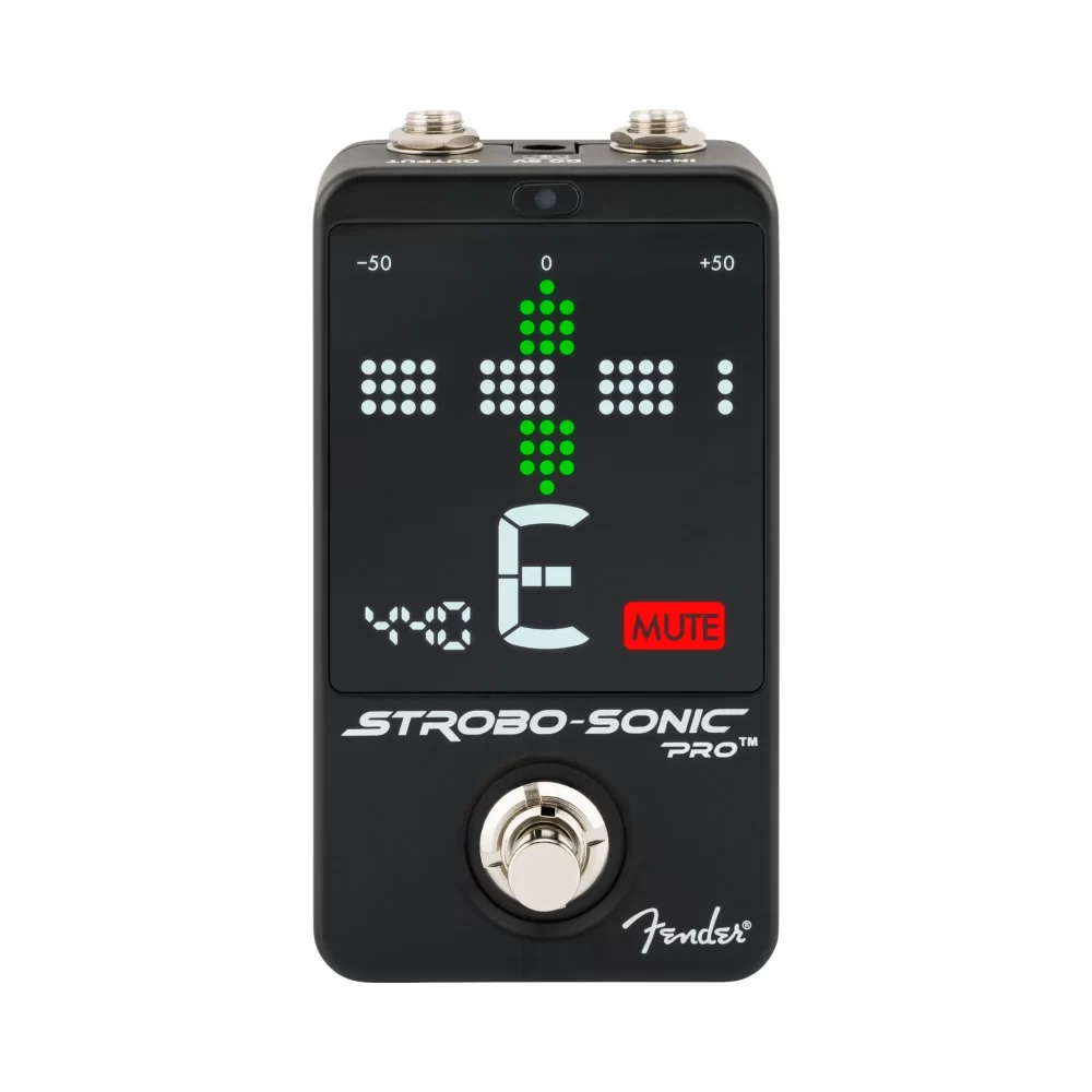 Fender Strobo-Sonic Pro Tuner Pedal - Black