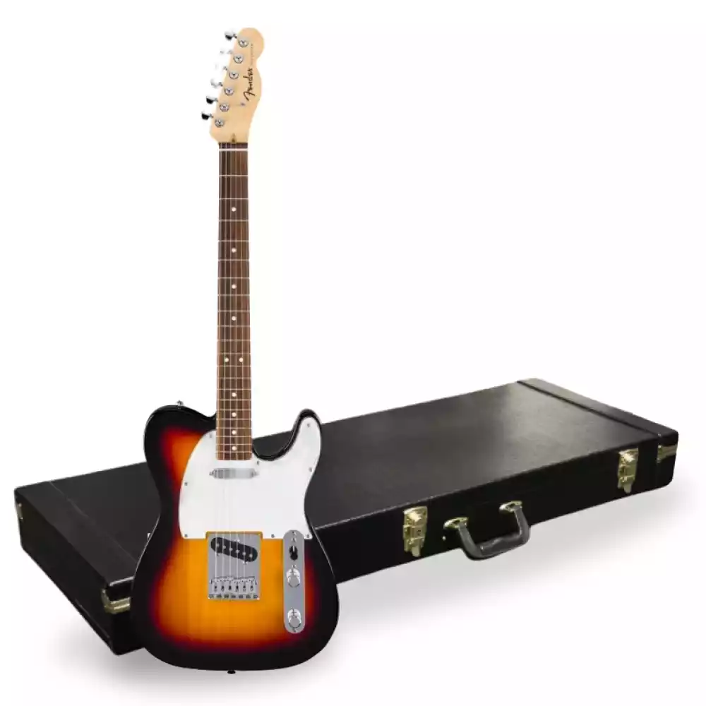 Fender Standard Telecaster 3-Color Sunburst + Hard Case