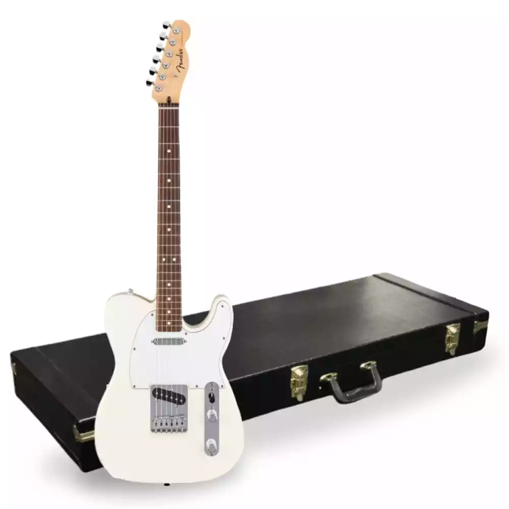 Fender Standard Telecaster Olympic White + Hard Case
