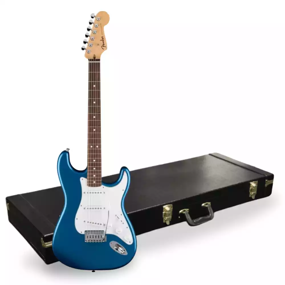 Fender Standard Stratocaster Aqua Marine Metallic + Hard Case