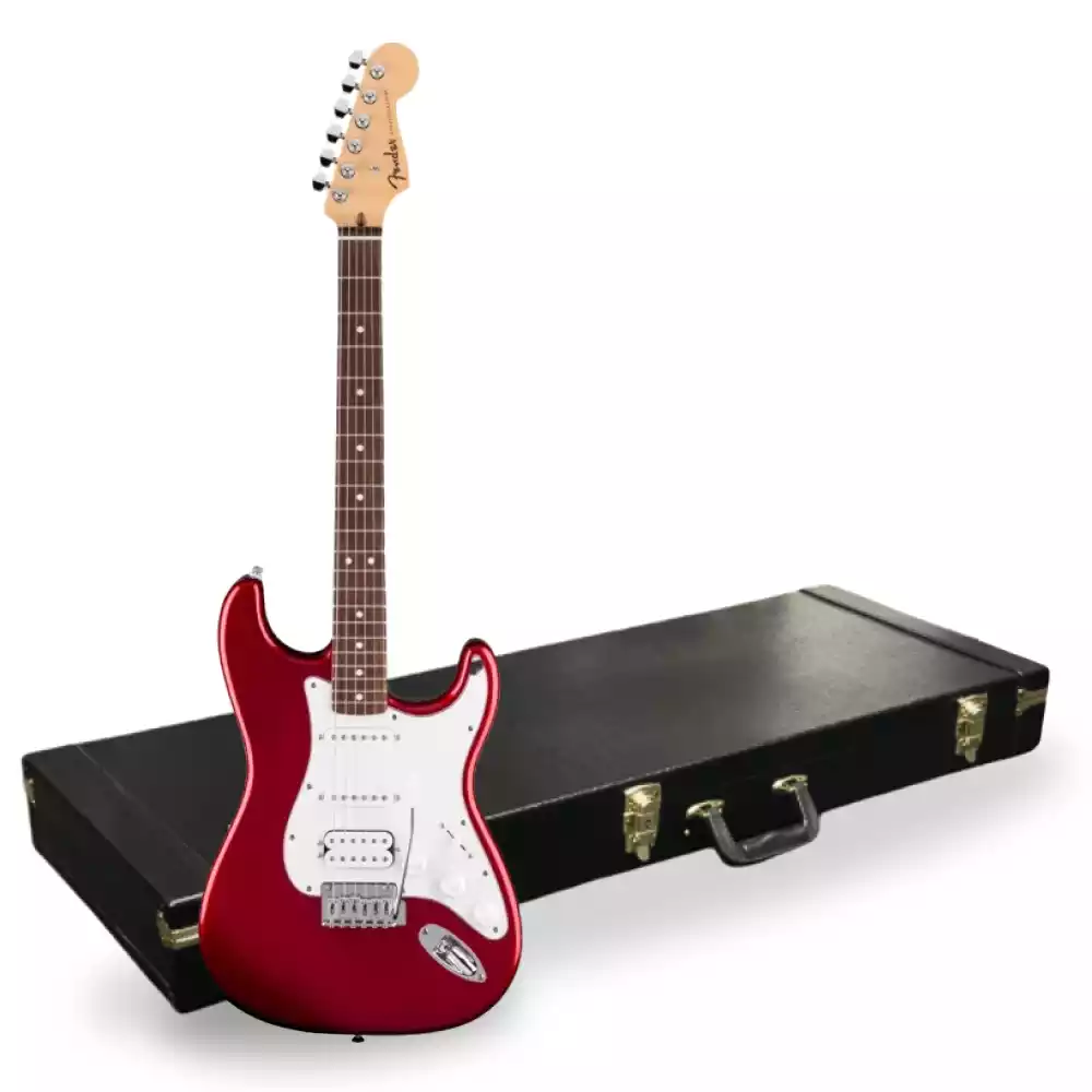 Fender Standard Stratocaster HSS Candy Cola + Hard Case