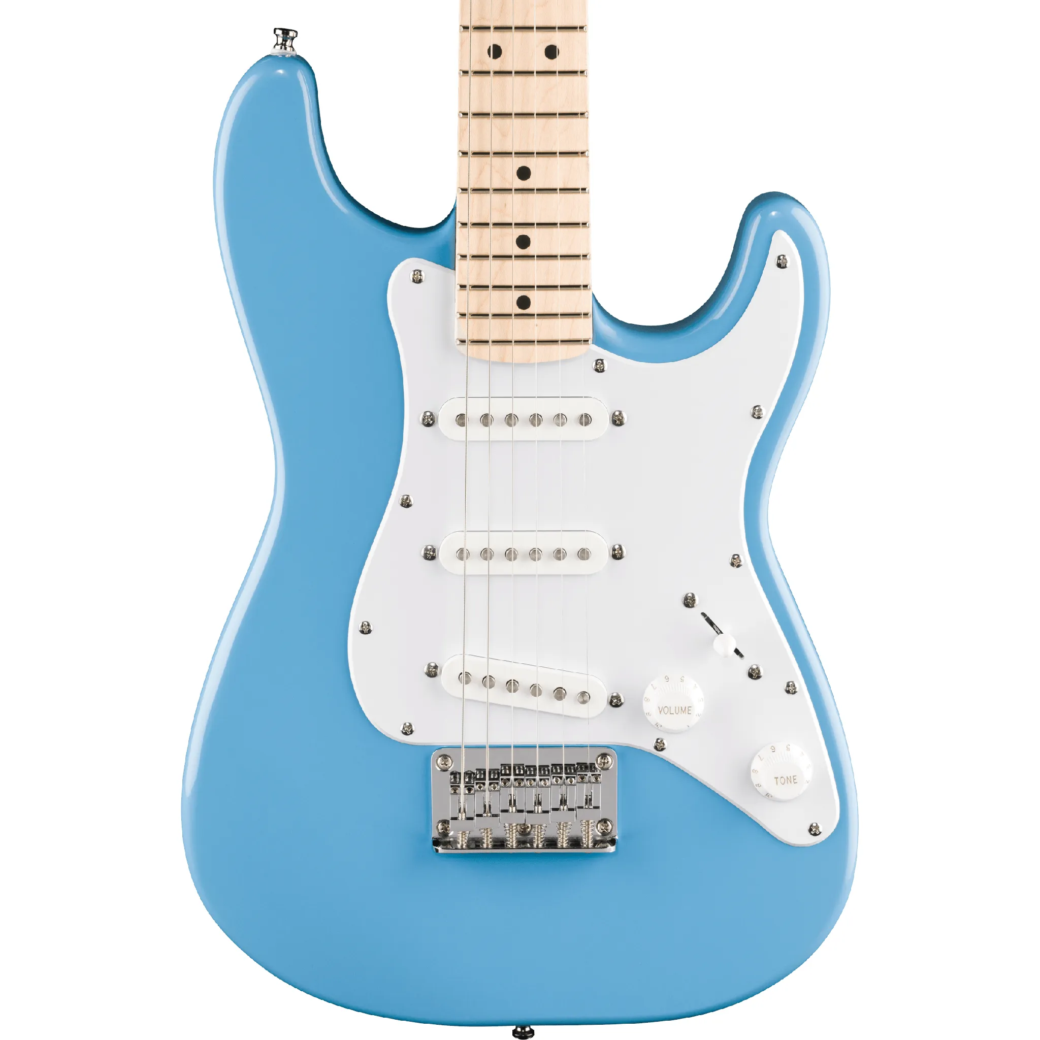 Squier Mini Stratocaster Maple Fingerboard - California Blue - Image 3