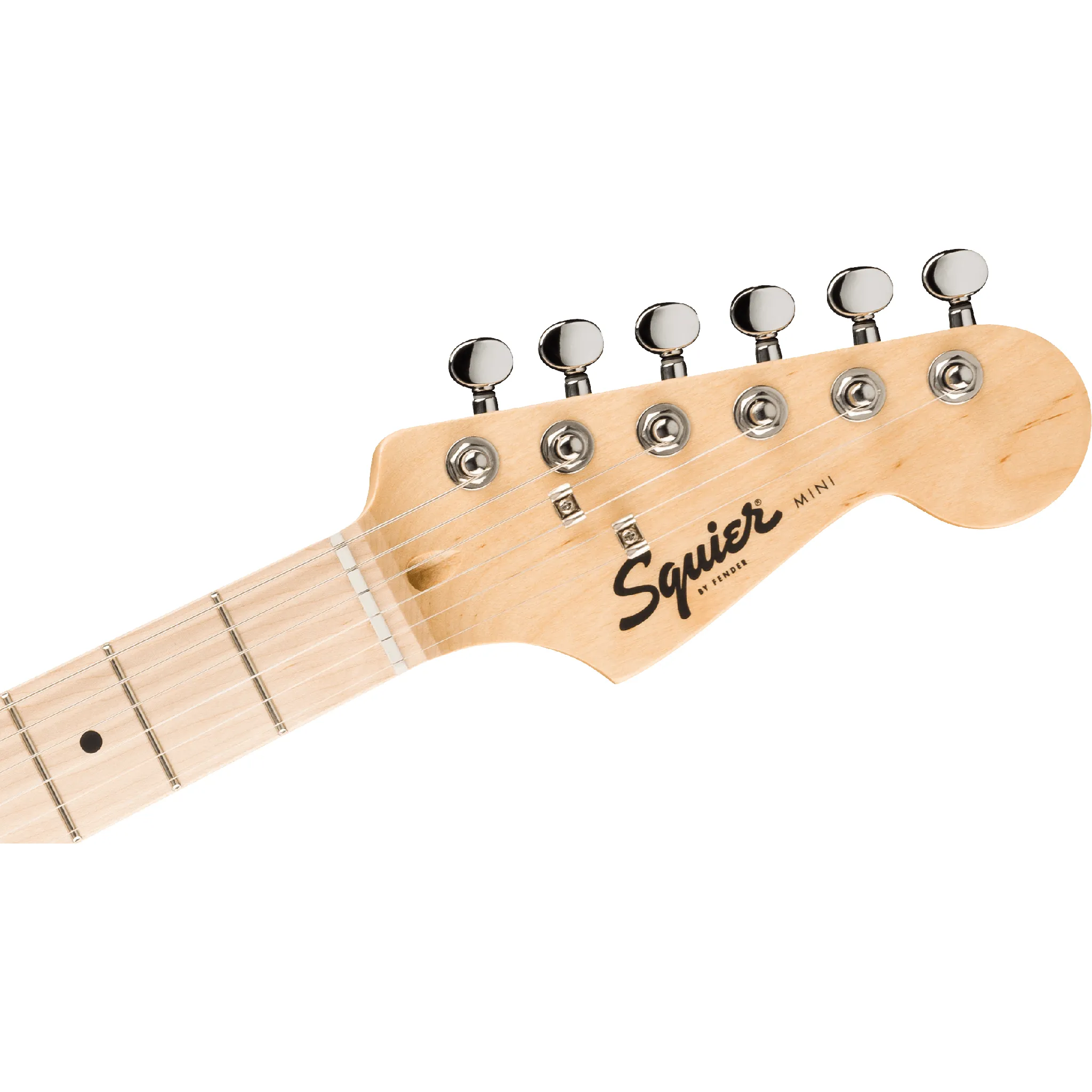 Squier Mini Stratocaster Maple Fingerboard - California Blue - Image 4
