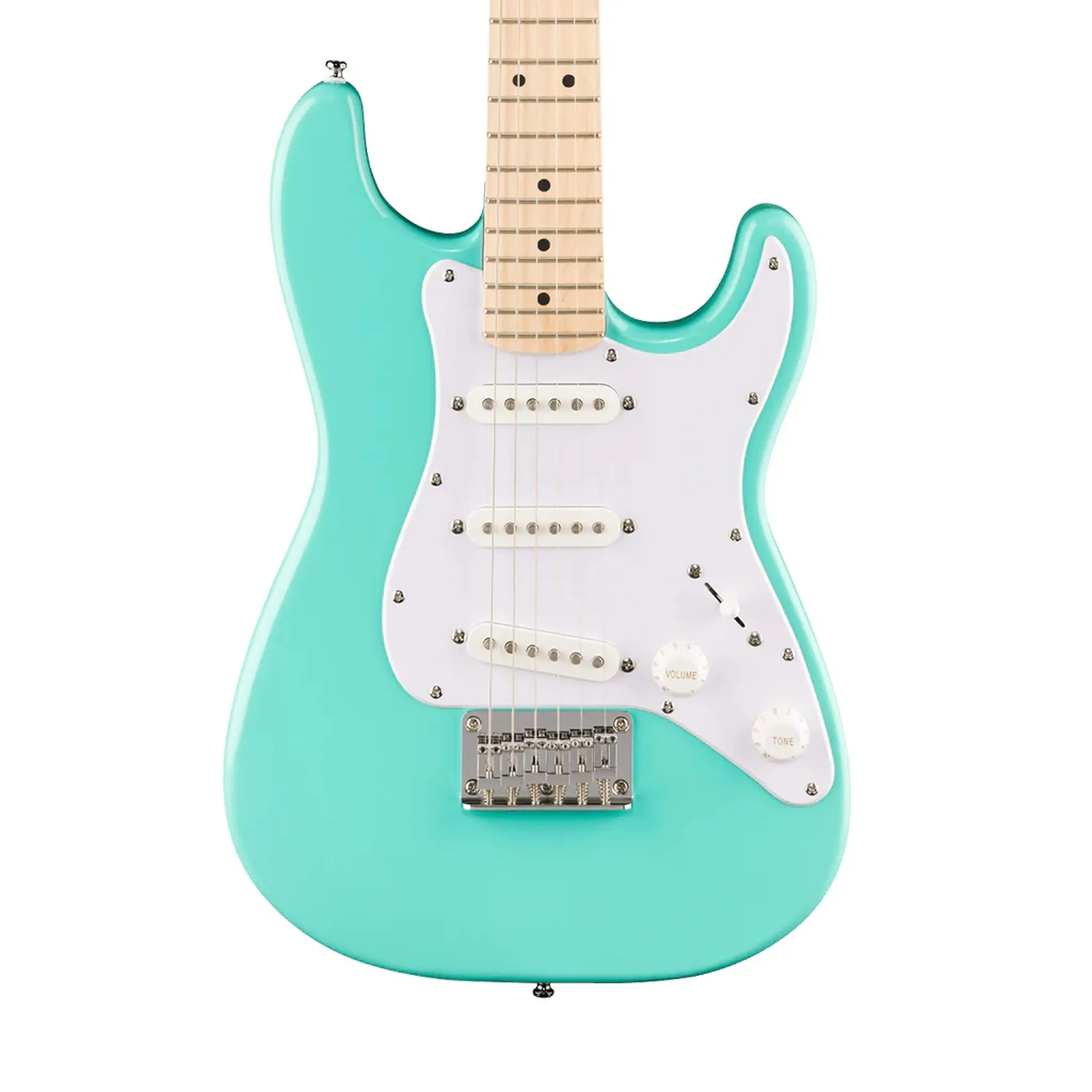 Squier Mini Stratocaster Maple Fingerboard - Seafoam Green - Image 3