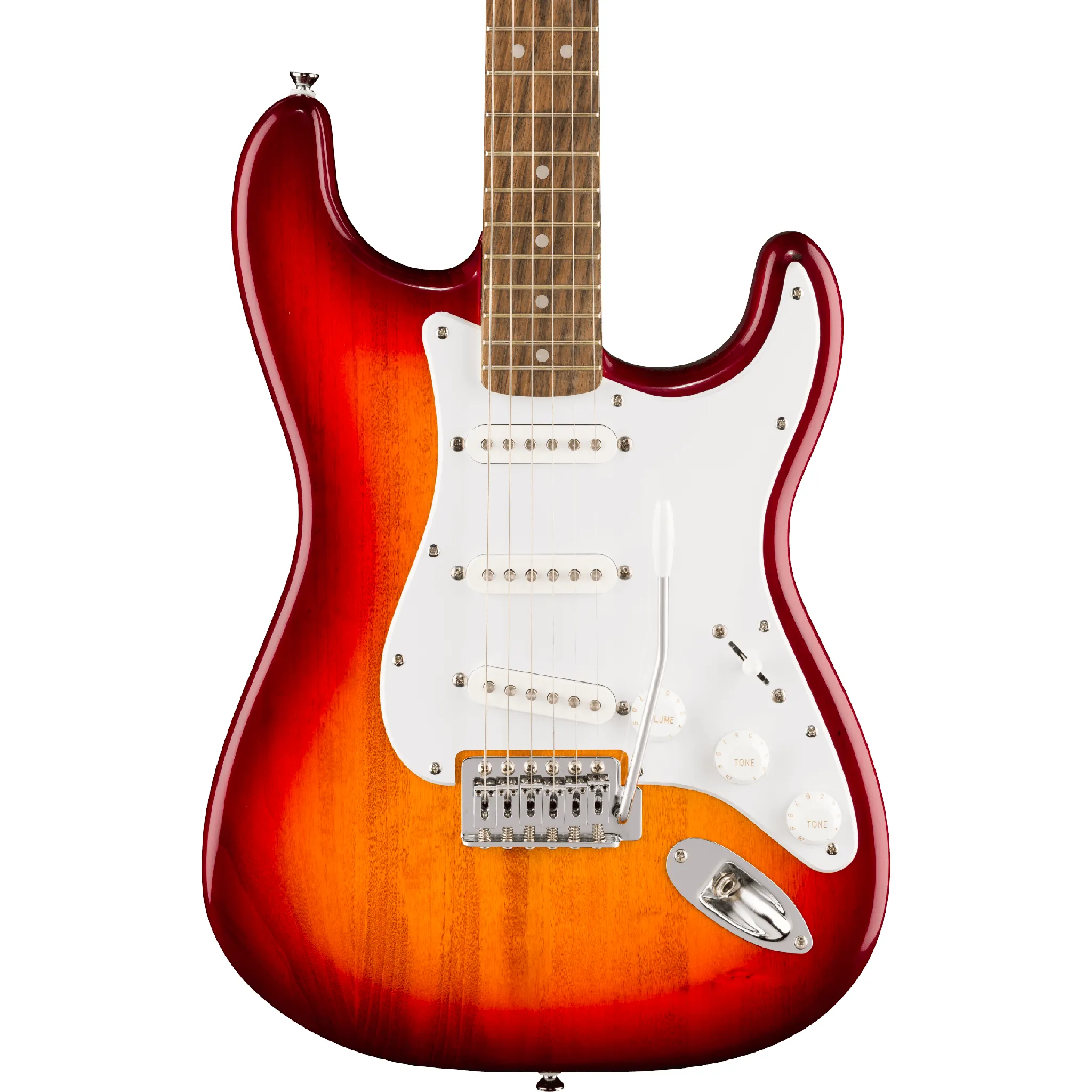 Squier Sonic Stratocaster Electric Guitar - Sienna Sunburst - Image 3