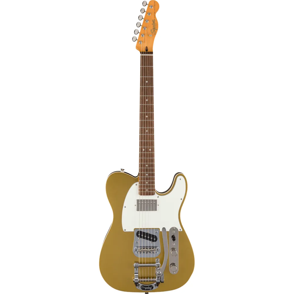 Squier Classic Vibe Custom Telecaster SH with Bigsby | Aztec Gold