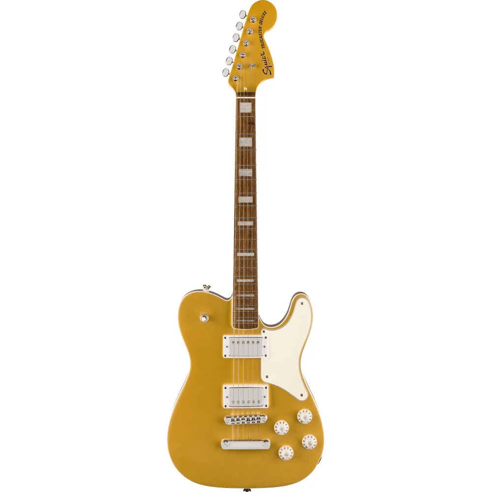 Squier Limited Edition Paranormal Troublemaker Telecaster Deluxe Aztec Gold