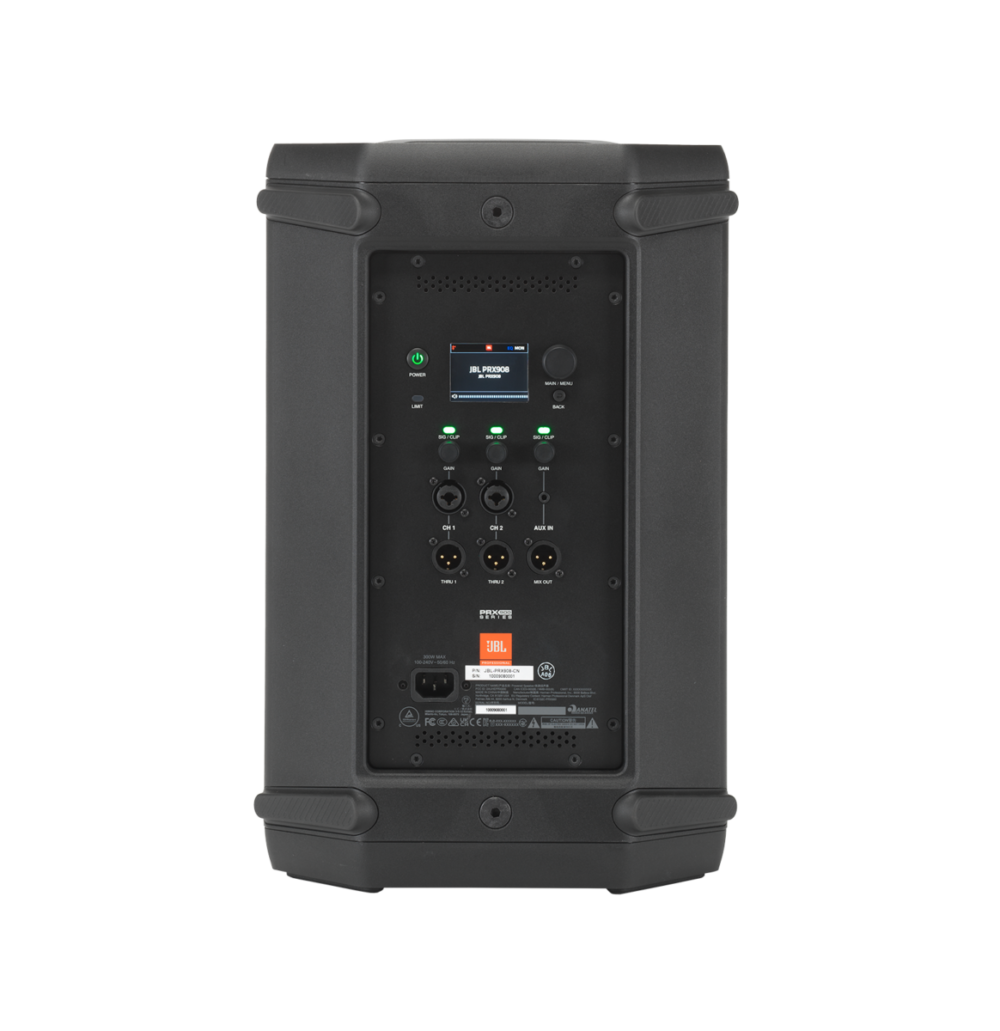 JBL PRX908 2000W Powered 8-inch DSP PA Loudspeaker - Image 3