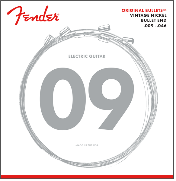 Fender Original Bullet 3150LR Pure Nickel Gauges .009-.046 - Electric Guitar Strings