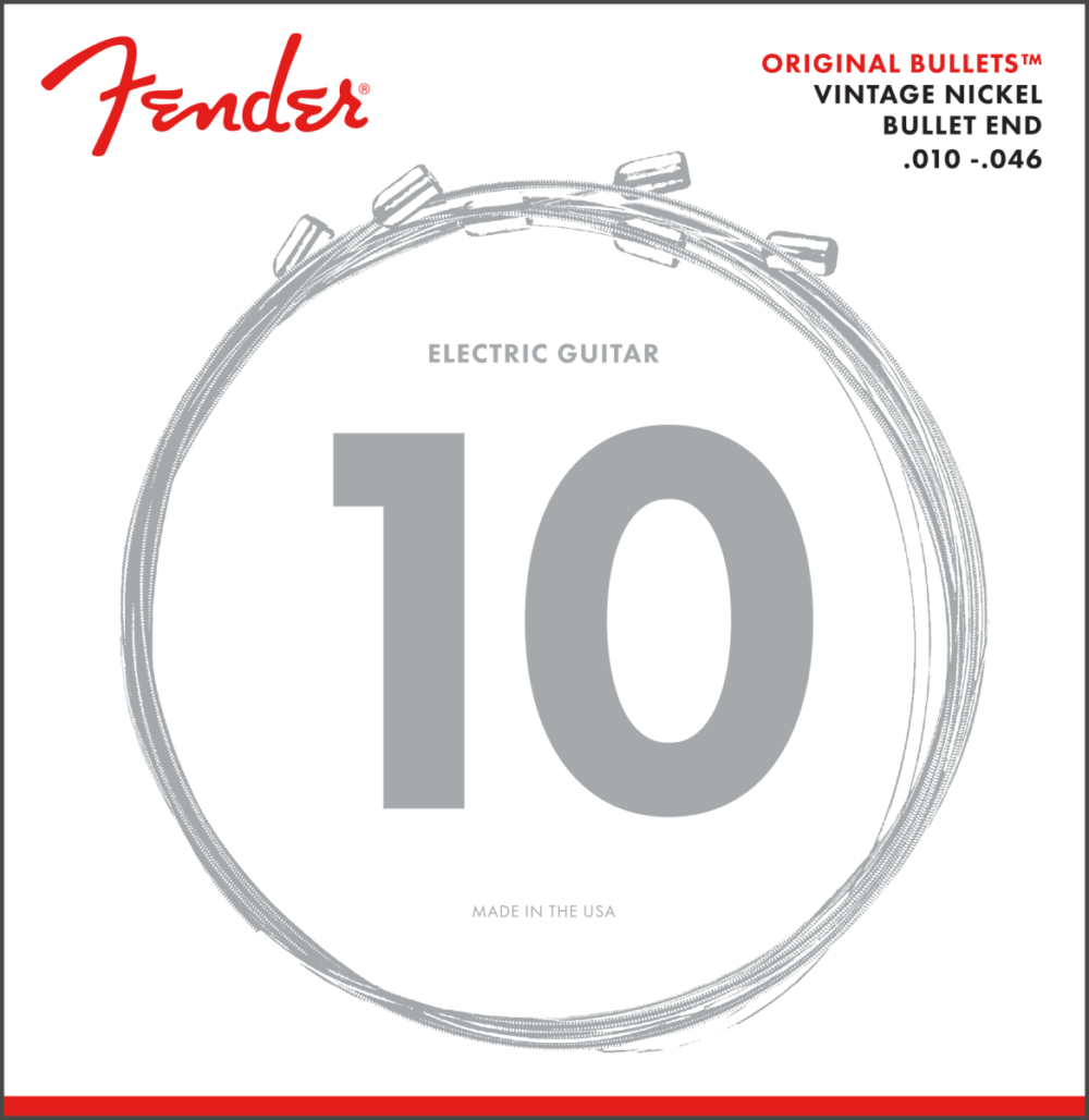 Fender Original Bullet 3150R Pure Nickel Gauges .010-.046 - Electric Guitar Strings
