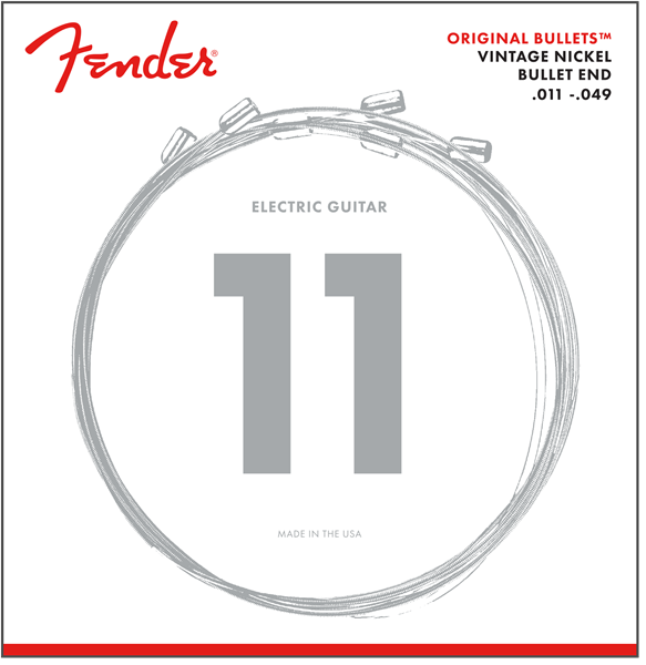 Fender Original Bullet 3150M Pure Nickel Gauges .011-.049 - Electric Guitar Strings