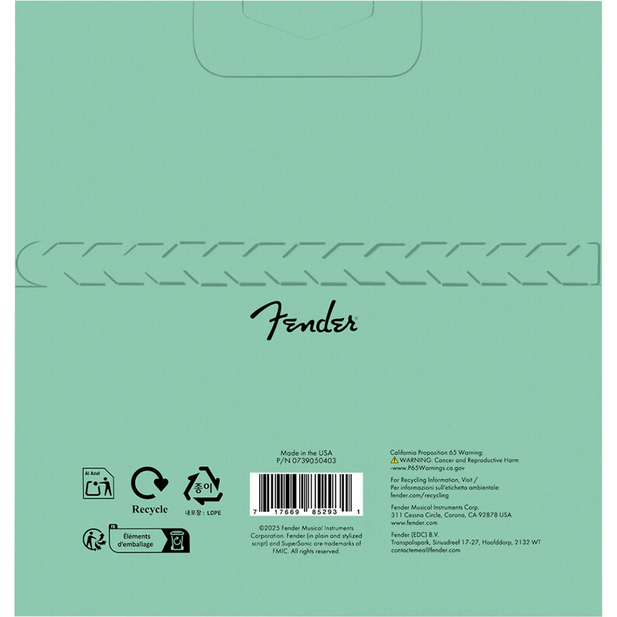 Fender SubSonic 9050 Flatwound Stainless Steel Bass Strings - Image 2