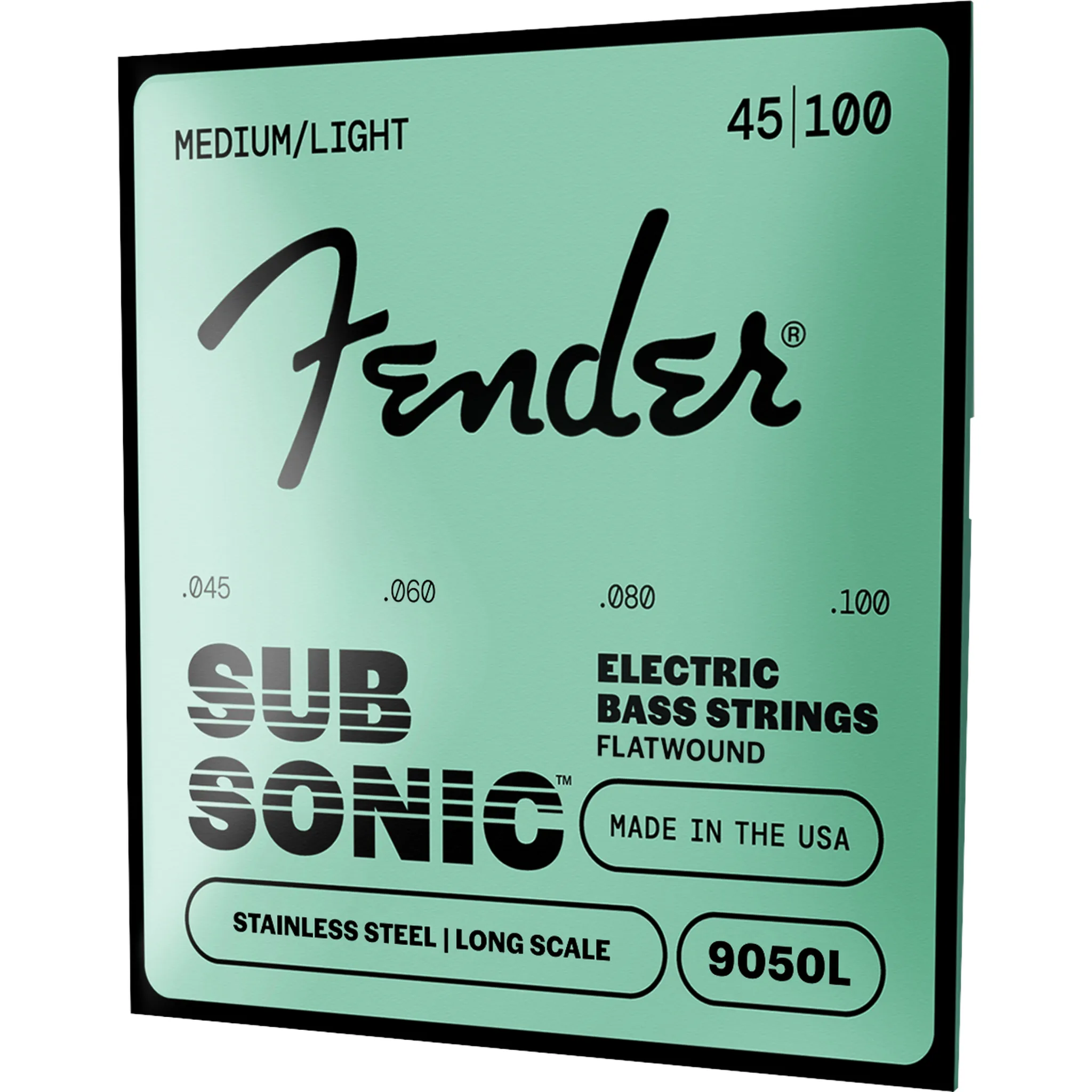 Fender SubSonic 9050 Flatwound Stainless Steel Bass Strings - Image 3