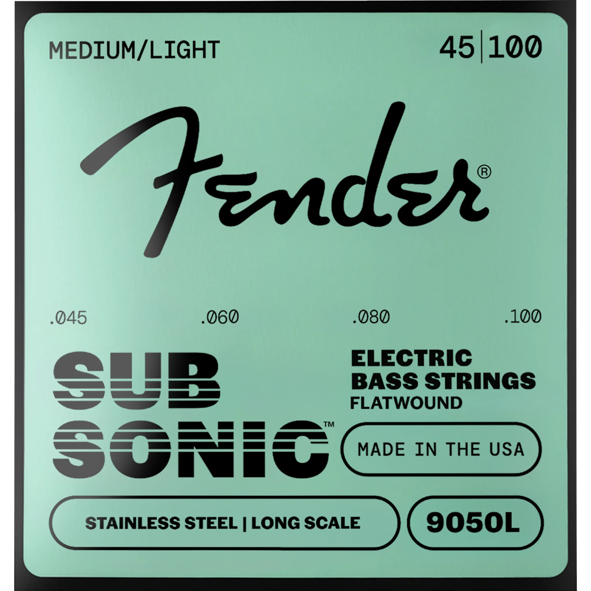 Fender SubSonic 9050 Flatwound Stainless Steel Bass Strings