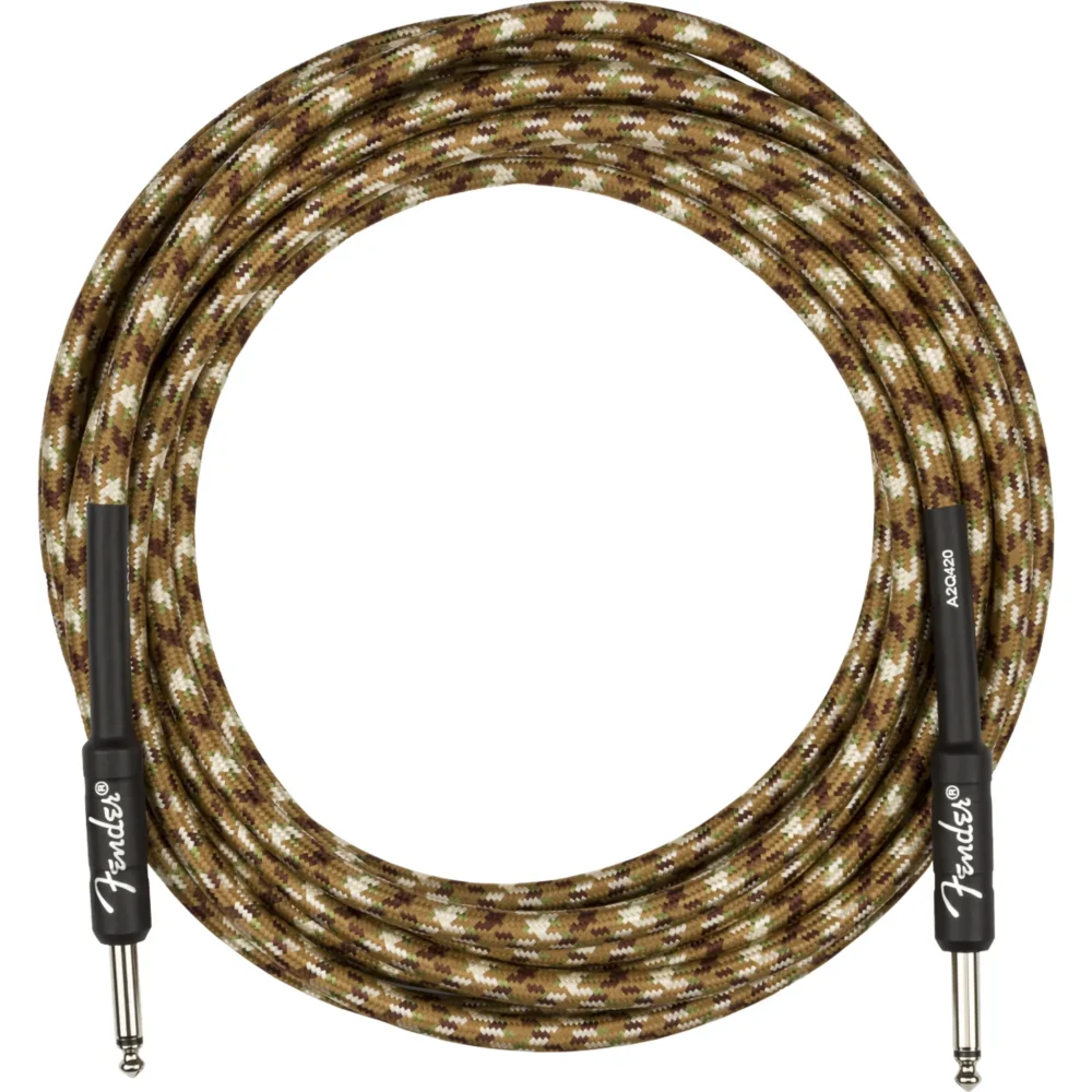 Fender Professional Series Instrument Cable - Desert Camo 18.6ft