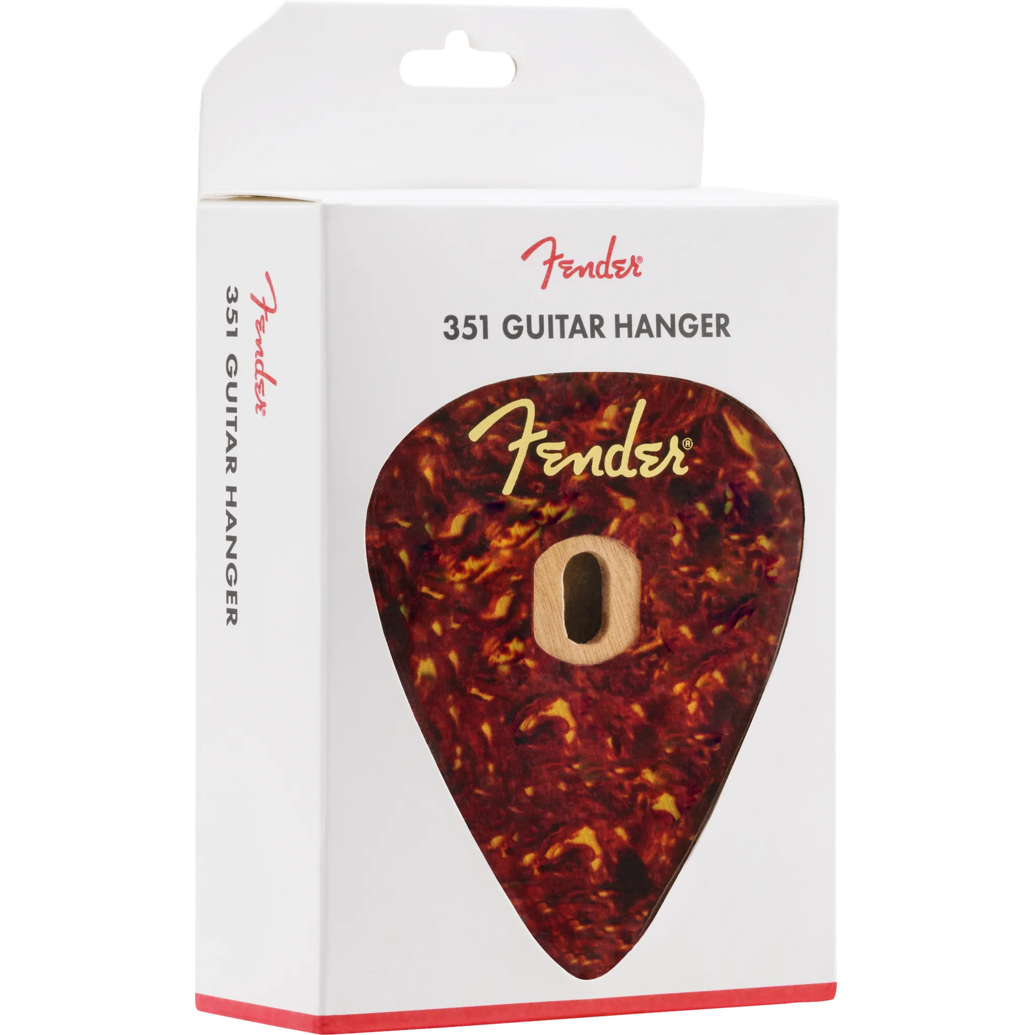 Fender 351 Guitar Wall Hanger - Tortoiseshell Mahogany - Image 6