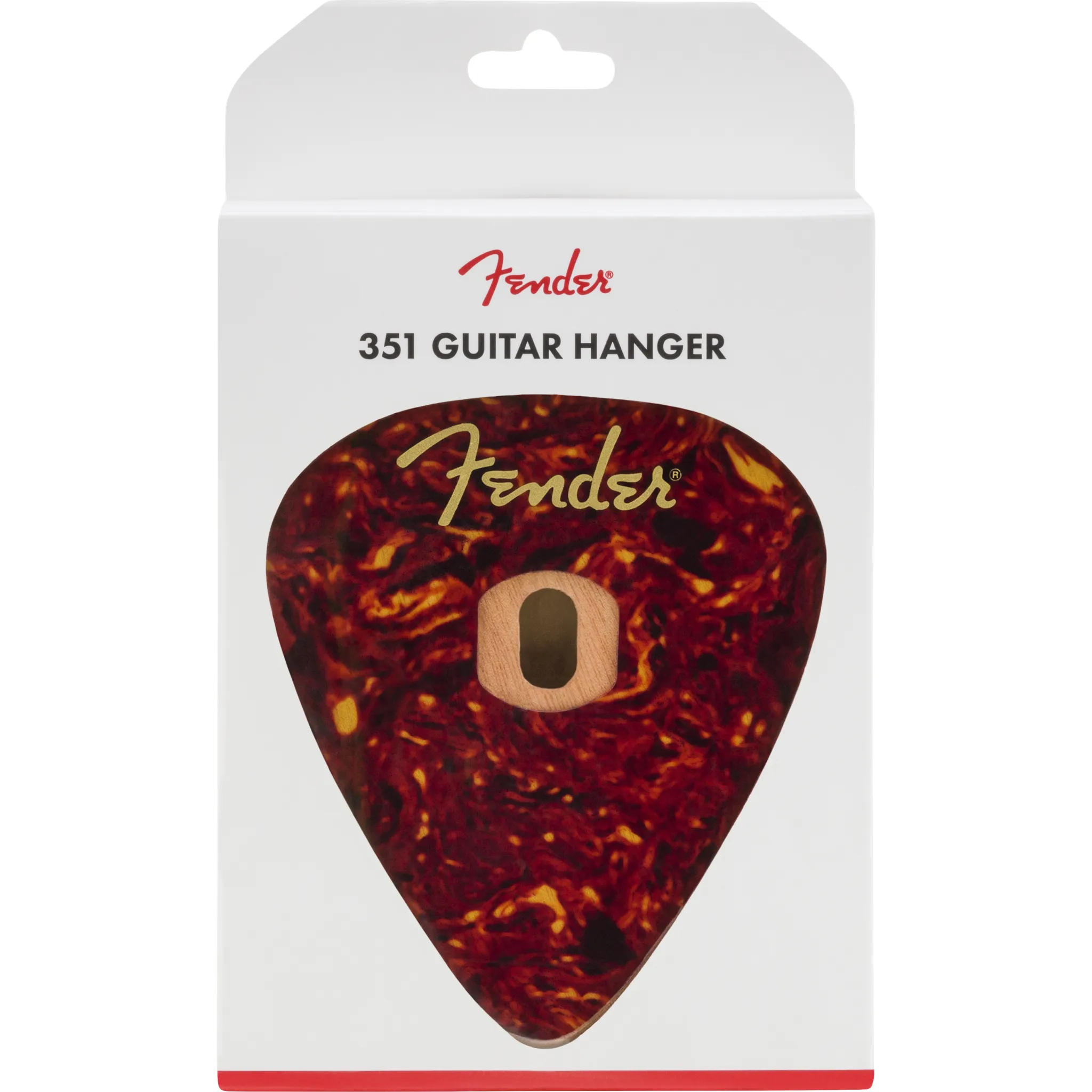 Fender 351 Guitar Wall Hanger - Tortoiseshell Mahogany - Image 7