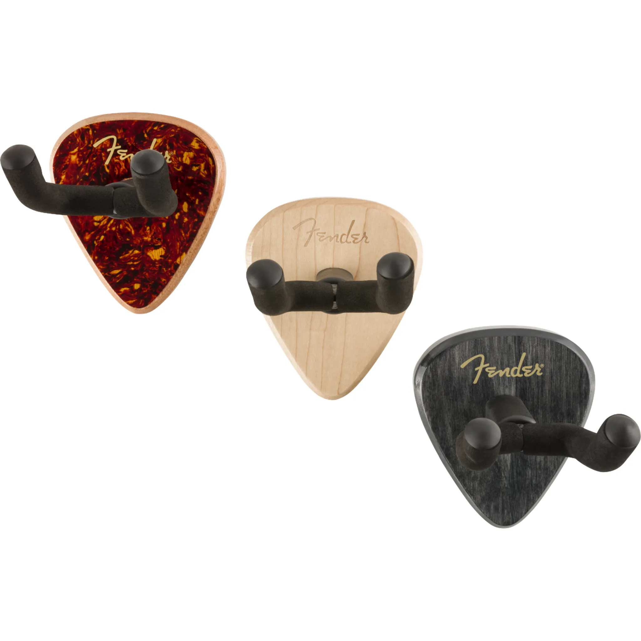 Fender 351 Guitar Wall Hanger - Tortoiseshell Mahogany - Image 3