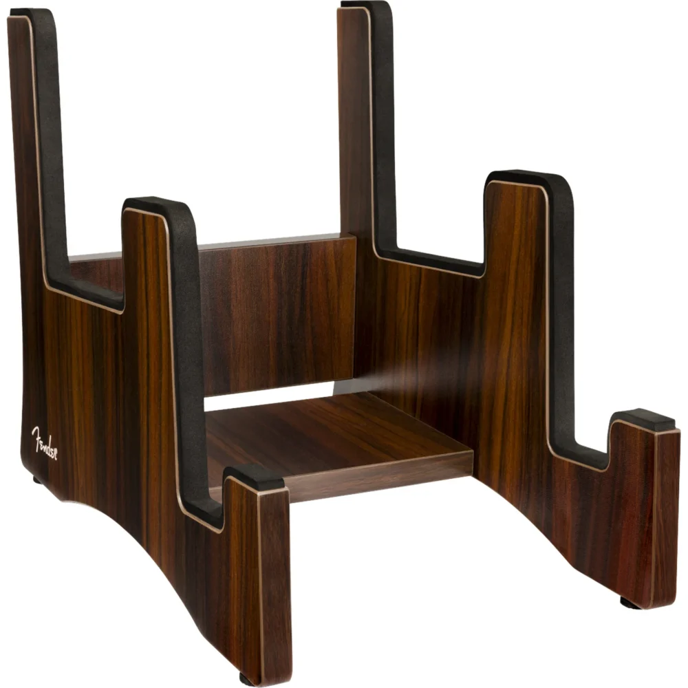 Fender Deluxe Wooden 2-Tier Multi Guitar Stand