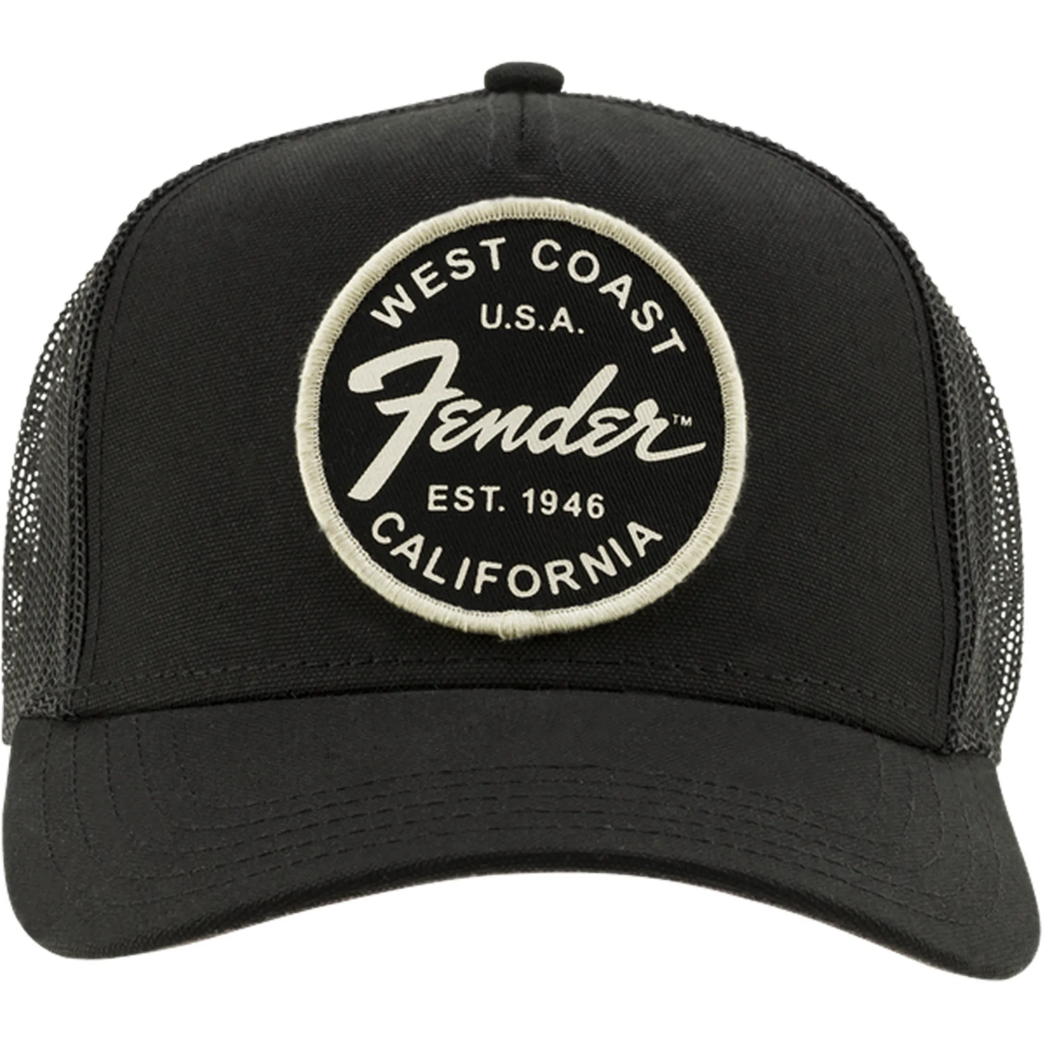 Fender West Coast Trucker Hat Black