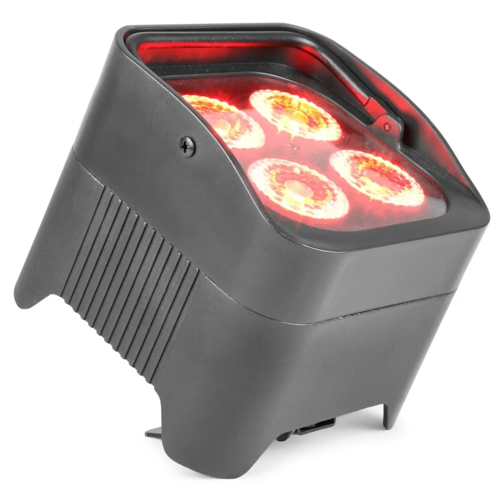 BeamZ BBP94 Battery Uplight Par - 4x 10W RGBAW-UV LED