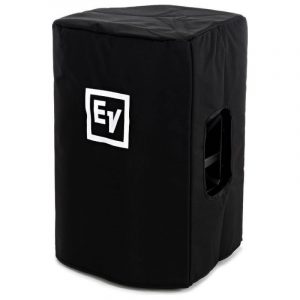 Black Speaker Cover with Padding and EV Logo for EKX12 Speaker