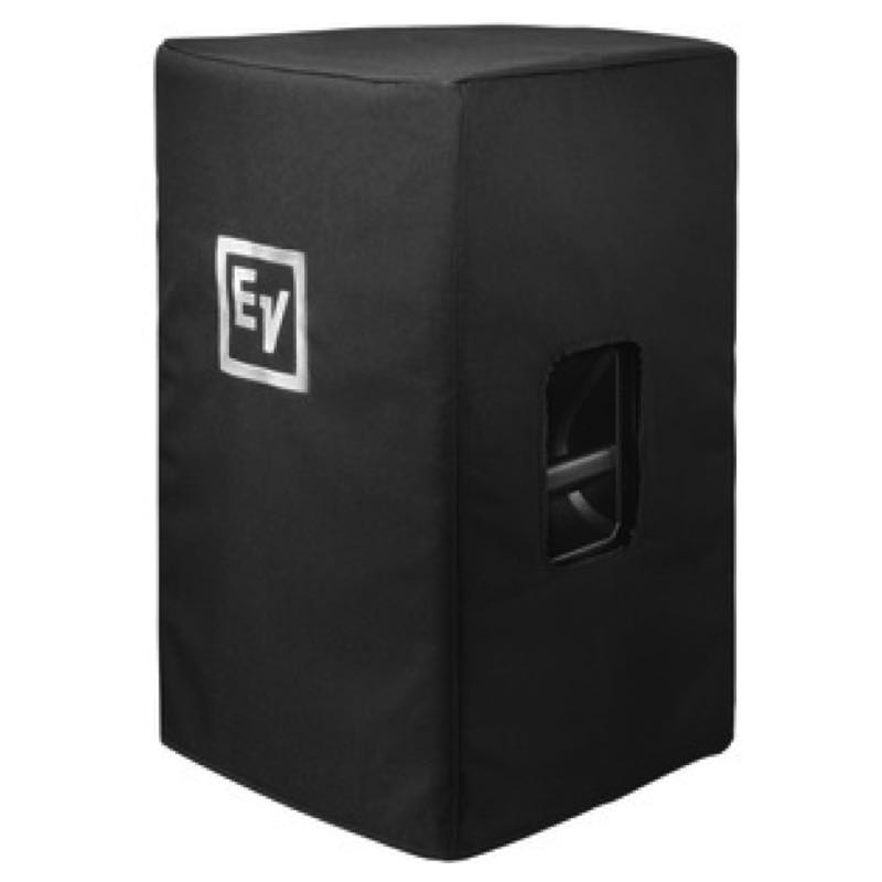 Black Speaker Cover with Padding and Logo for ETX12p Speaker