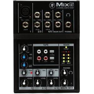 Mackie MIX5 5 Channel Compact Mixer