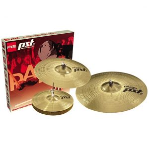 Paiste PST3 Universal Cymbal Package 14 Inch Hi-Hats, 16 Inch Crash, 20 Inch Ride