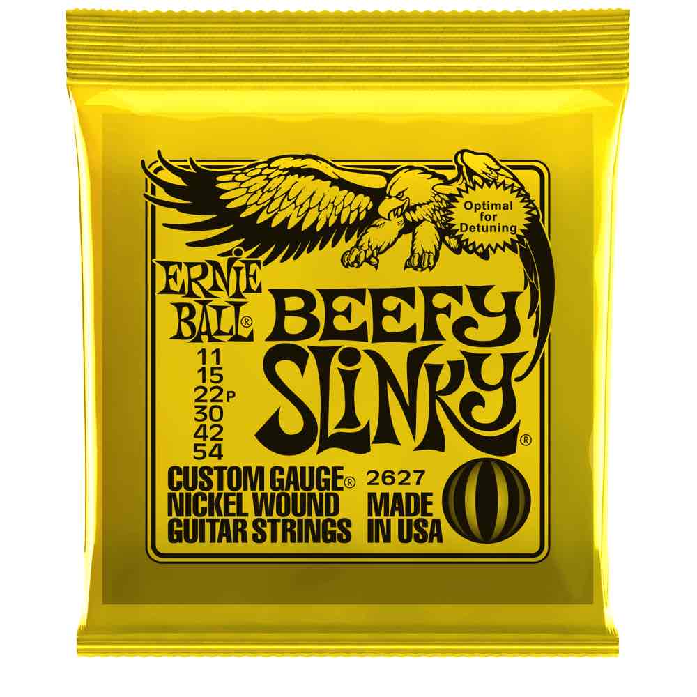 Ernie Ball Beefy Slinky 11-54 Nickel Wound Electric Guitar Strings