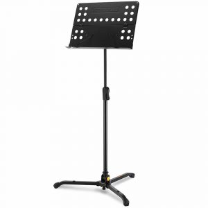 Hercules BS311B Music Book Sheet Orchestra Stand Foldable Desk with Swivel Legs
