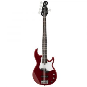 Yamaha BB235 5 String Electric Bass Guitar Raspberry Red