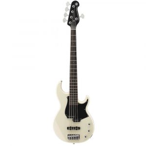 Yamaha BB235 5 String Electric Bass Guitar Vintage White