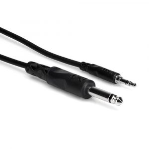 Hosa CMP103 Mono Interconnect 1:4 Jack TS to 3.5mm AUX TRS