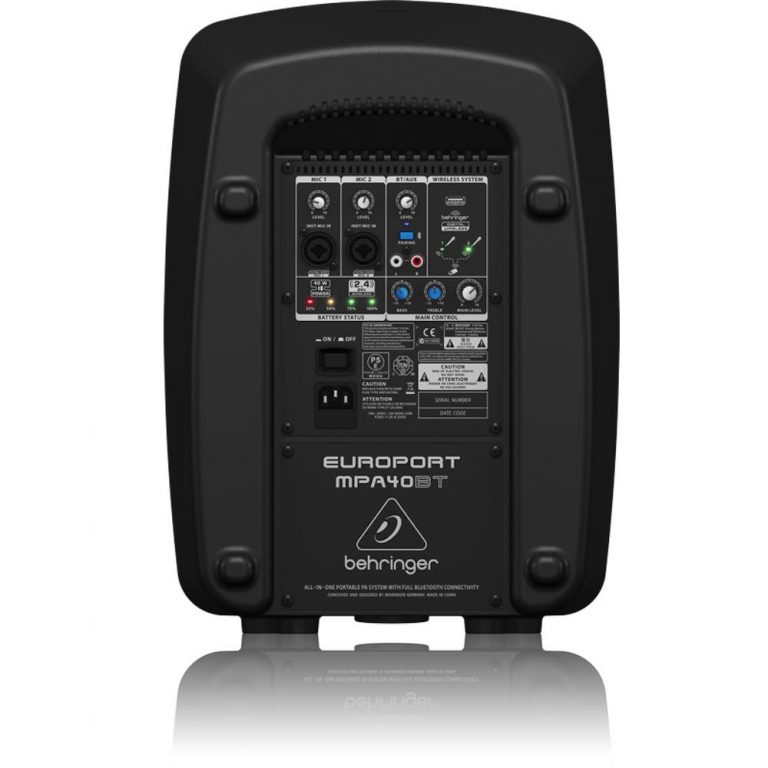 behringer battery powered speaker