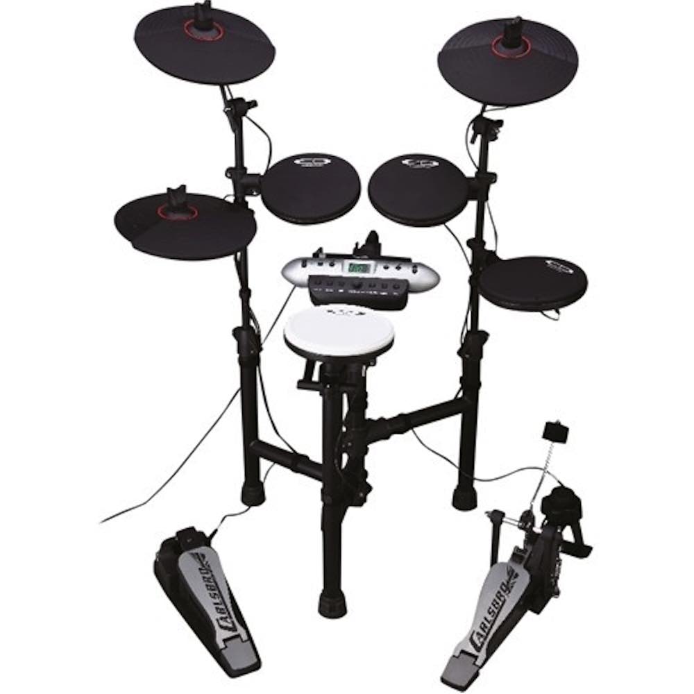 Carlsbro CSD130 5 Piece Electronic Drum Kit Black