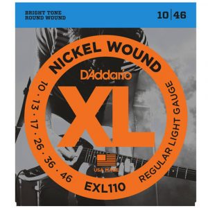 Daddario EXL110 Nickel Wound Regular Light 10-46 Electric Guitar Strings