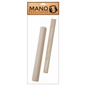 MP Hardwood Round Claves Pair 8" Long 7/8" Diameter