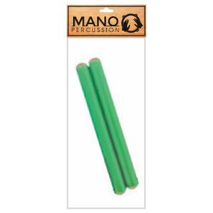 MP Coloured Hardwood Claves 7" Long In Green