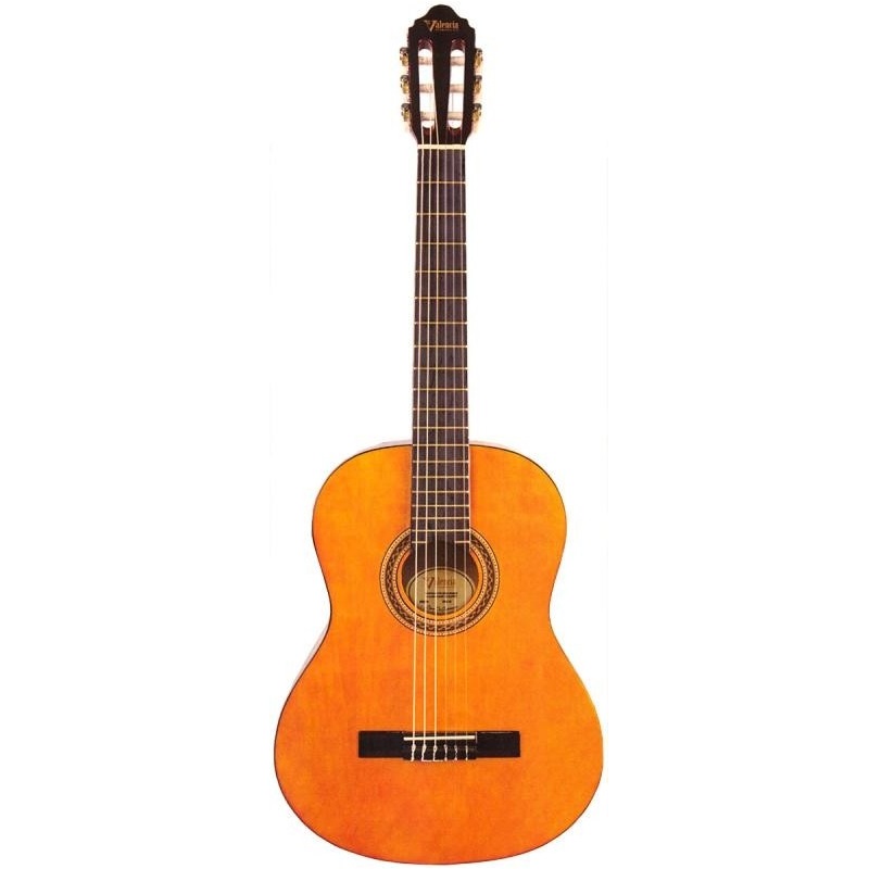 Valencia VC204 4/4 Size Classical Nylon Guitar Antique Natural